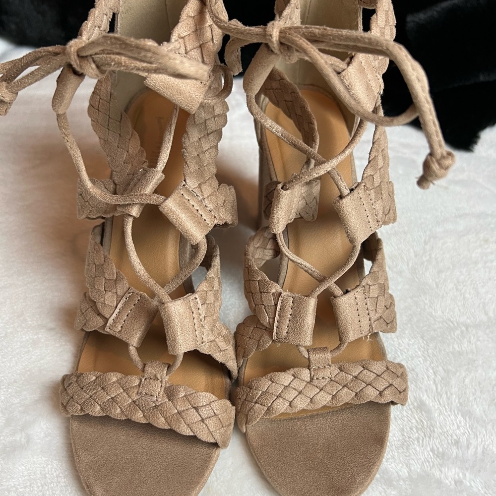 Braided Tan Women's Sandals